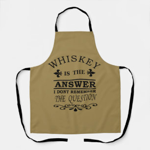 Whiskey quotes funny alcohol sayings gifts apron