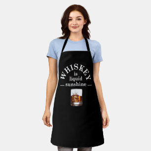 Whiskey quotes funny alcohol sayings gifts apron