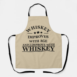 Whiskey quotes funny alcohol sayings gifts apron