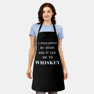Whiskey quotes funny alcohol sayings gifts apron