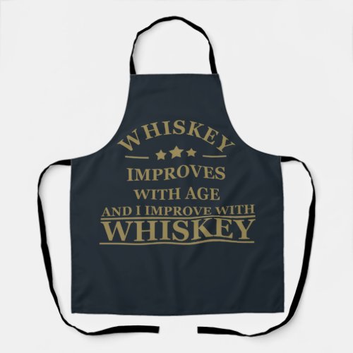 Whiskey quotes funny alcohol sayings gifts apron