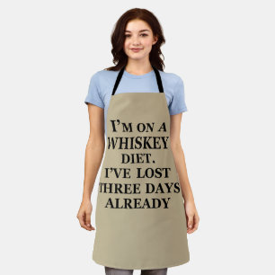 Whiskey quotes funny alcohol sayings gifts apron