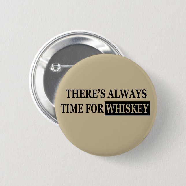 Whiskey quotes funny alcohol sayings gifts button (Front & Back)