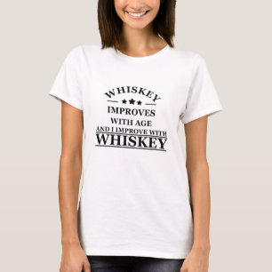 Whiskey quotes funny alcohol sayings gifts T-Shirt