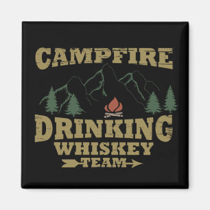 Whiskey quotes funny camping camper sayings magnet