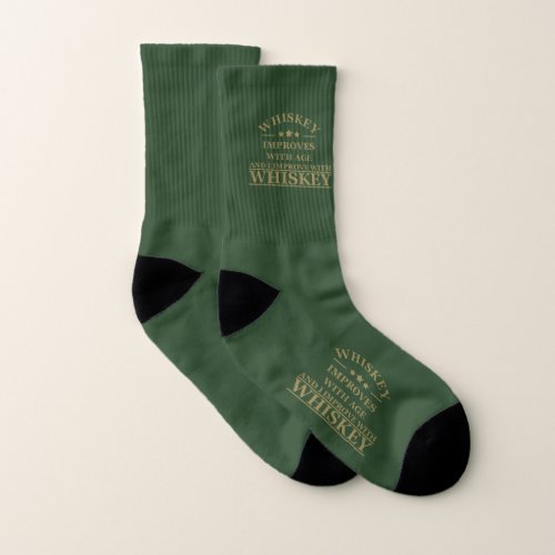 Whiskey quotes funny drinking alcohol sayings socks