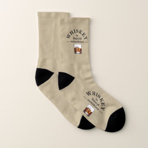 Whiskey quotes funny drinking alcohol sayings socks
