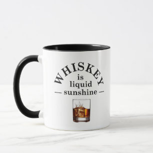 Whiskey quotes funny drinking sayings mug