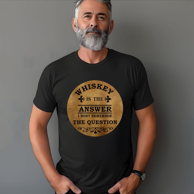 Whiskey quotes funny drinking sayings T-Shirt (Creator Uploaded)