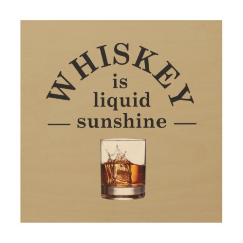 Whiskey quotes funny drinking sayings wood wall art