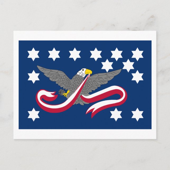 Whiskey Rebellion Flag Postcard (Front)