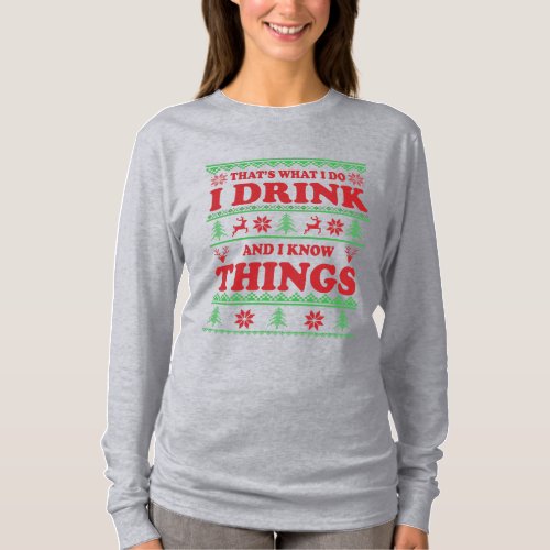 Whiskey sayings funny ugly christmas sweater