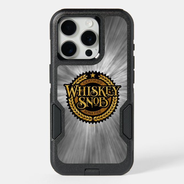 Whiskey Snob OtterBox iPhone Case (Back)