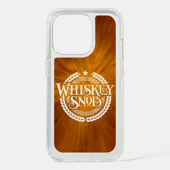 Whiskey Snob Speck iPhone Case (Front)