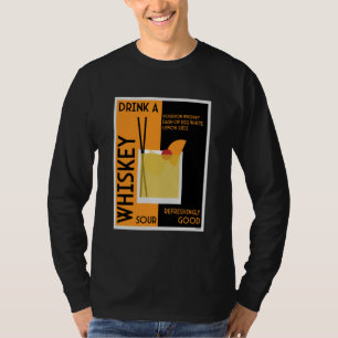 Whiskey Sour Cocktail T-Shirt