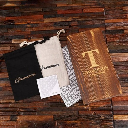 Whiskey Stones with Rocks Glasses and Coasters (Front)