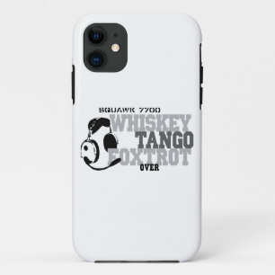 Whiskey Tango Foxtrot - Aviation Humor iPhone 11 Case
