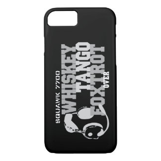 Whiskey Tango Foxtrot - Aviation Humor iPhone 8/7 Case