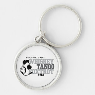 Whiskey Tango Foxtrot - Aviation Humor Keychain