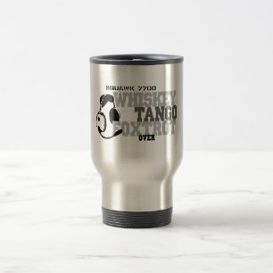 Whiskey Tango Foxtrot - Aviation Humor Travel Mug