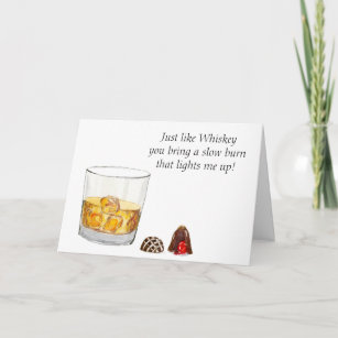 Geburtstagskarte whisky