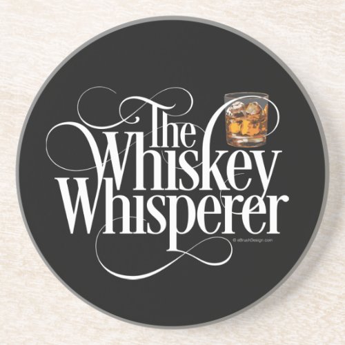 Whiskey Whisperer Sandstone Coaster