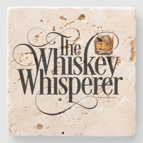 Whiskey Whisperer Stone Coaster