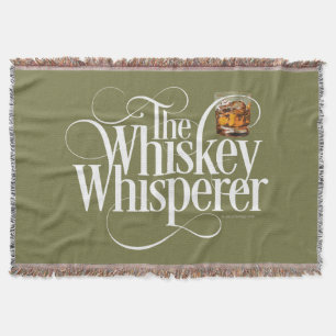 Whiskey Whisperer Throw Blanket