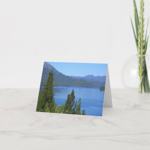 Whiskeytown Lake in Summer Card