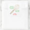 "Whisking You a Merry Christmas" treats label