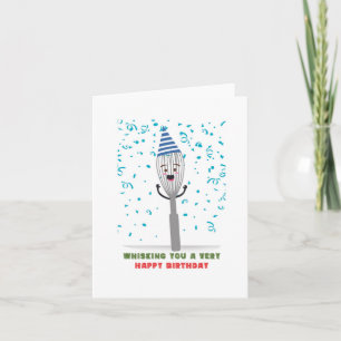 Whisking You Puns Birthday Card