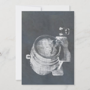Whisky Barrel Invitation