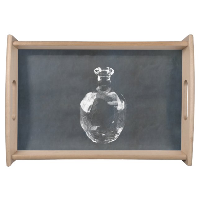 Whisky Bottle Serving Tray (Front)