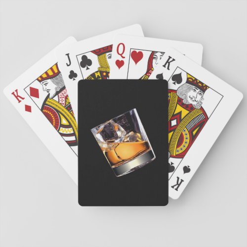 Whisky on the Rocks Playing Cards