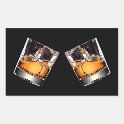 Whisky on the Rocks Stickers
