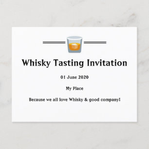 Whisky Tasting Invitation
