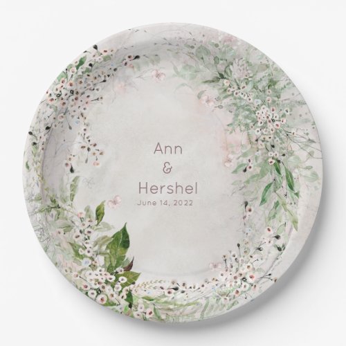 Whisper  Blush Wedding 9 Inch Dinner Plate