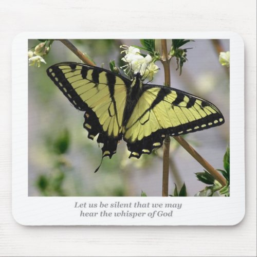 Whisper Butterfly Mouse Pad