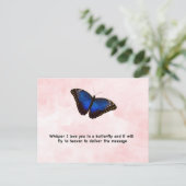 Whisper Butterfly Postcard | Zazzle