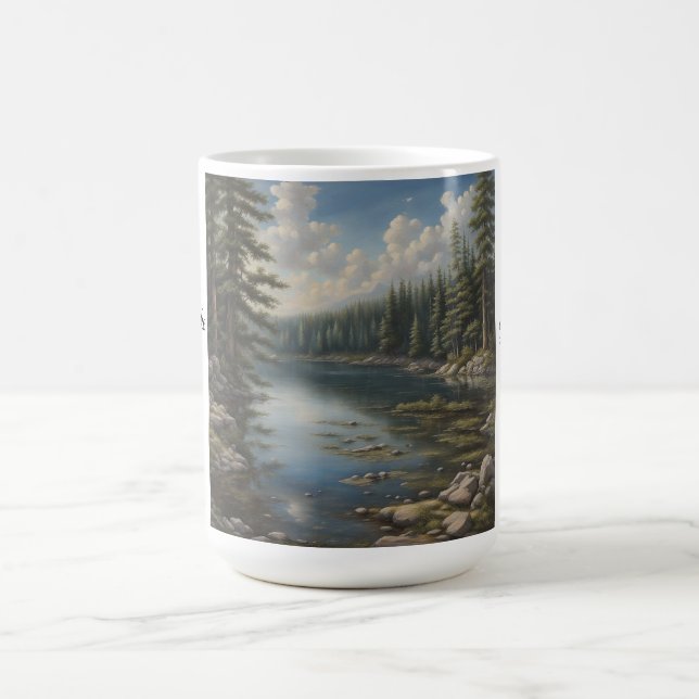 Whisper Lake BrookStone fictional series Color Morph Mug (Center)