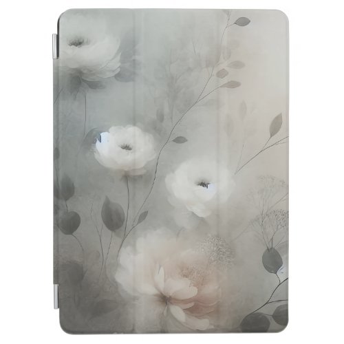 Whisper of Flowers Beautifully Muted in Watercolor iPad Air Cover