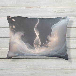 Whisper of Goddess Echo Outdoor Pillow