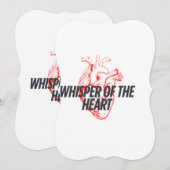 Whisper of the Heart – Elegant Minimalist (Front/Back)