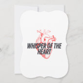 Whisper of the Heart – Elegant Minimalist (Back)