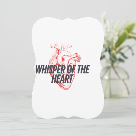 Whisper of the Heart – Elegant Minimalist (Standing Front)