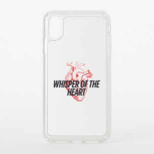 Whisper of the Heart – Elegant Minimalist Speck iPhone XS Max Case
