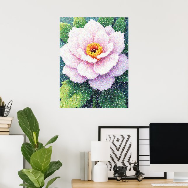 Whisper Pink  Poster (Home Office)