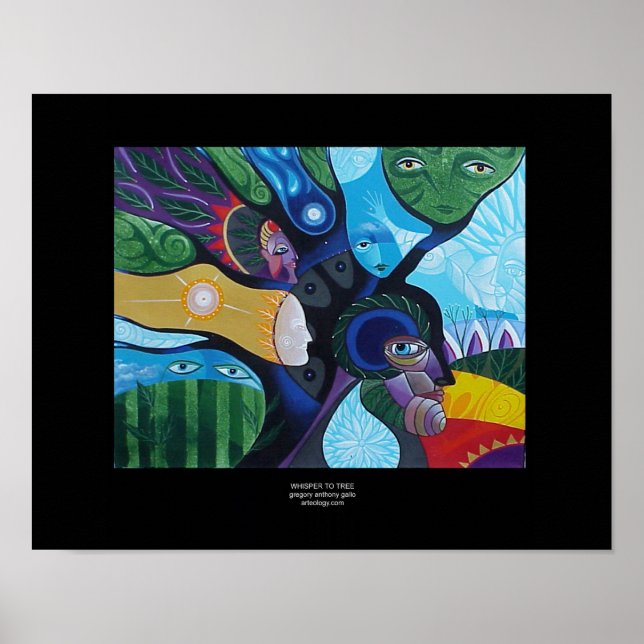 Whisper to Tree by Gregory Gallo Poster (Front)