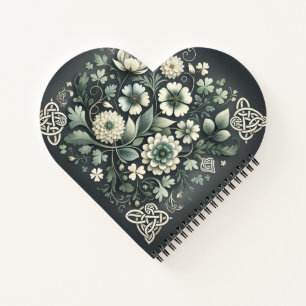 Whispered Clover Knotwork Garden Notebook