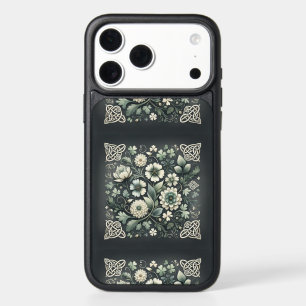 Whispered Clover Knotwork Garden iPhone 17 Pro Max Case